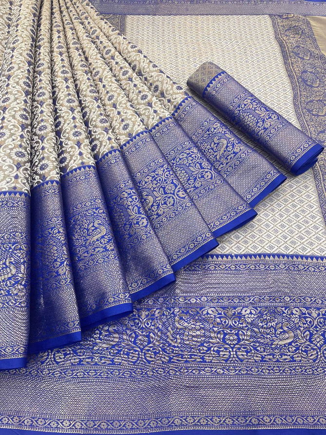  SF 699 Shubh Handloom Weaving Kanjivaram Silk Sarees Wholesale Price In Surat